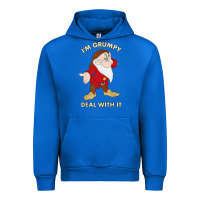 Cobalt santa grumpy Urban Hoodie - artisFamous