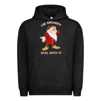 Pigment Black santa grumpy Urban Hoodie - artisFamous