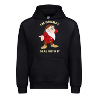 Black santa grumpy Urban Hoodie - artisFamous