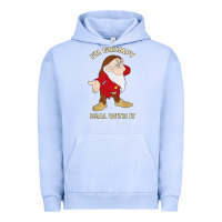 Pigment Grape Ice santa grumpy Urban Hoodie - artisFamous