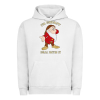 Pigment Lunar Rock santa grumpy Urban Hoodie - artisFamous
