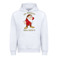 White santa grumpy Urban Hoodie - artisFamous