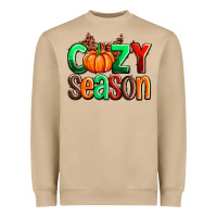 Mushroom cozy season with fall colors palette and pumpkin Heavyweight Sweatshirt - AdoDesignShop