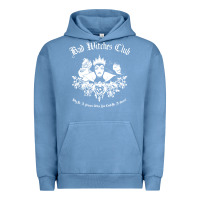 Pigment Pebble Blue villains bad club Urban Hoodie - artisFamous