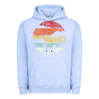 Pigment Grape Ice cat retro vintage style Urban Hoodie - artisFamous