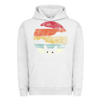 Pigment Lunar Rock cat retro vintage style Urban Hoodie - artisFamous