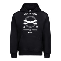 Black official issue xo for dark Urban Hoodie - artisFamous