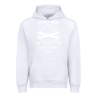 White official issue xo for dark Urban Hoodie - artisFamous