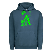 Pigment Midnight Navy stab movie Urban Hoodie - artisFamous