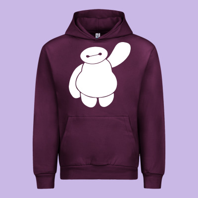 Baymax Big Hero 6 Urban Hoodie Designed By Artisfamous