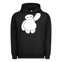 Pigment Black baymax big hero 6 Urban Hoodie - artisFamous