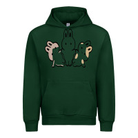 Forest Green bunnys Urban Hoodie - artisFamous