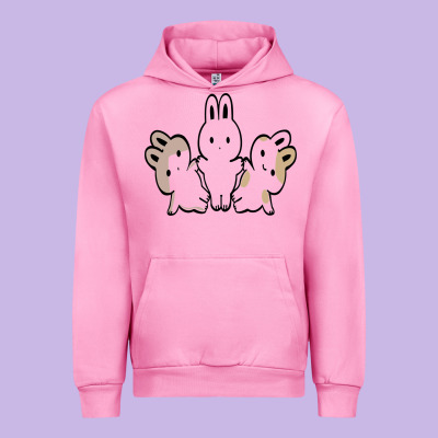 Bunnys Urban Hoodie Designed By Artisfamous