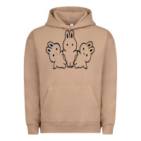 Pigment Burro bunnys Urban Hoodie - artisFamous