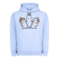 Pigment Grape Ice bunnys Urban Hoodie - artisFamous