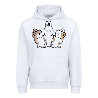 White bunnys Urban Hoodie - artisFamous