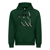 Forest Green ghost Urban Hoodie - artisFamous