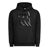 Pigment Black ghost Urban Hoodie - artisFamous