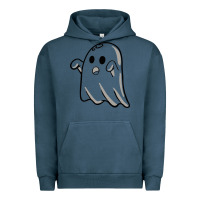 Pigment Midnight Navy ghost Urban Hoodie - artisFamous