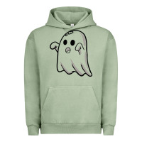 Pigment Oil Green ghost Urban Hoodie - artisFamous