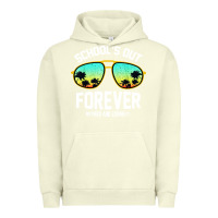 Pigment Pistachio school out forever retired teacher retro summer Urban Hoodie - artisFamous