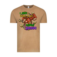 Vintage Camel Crawfish i just want to be loved bayou Vintage Tee - FaDigitalArtStudio