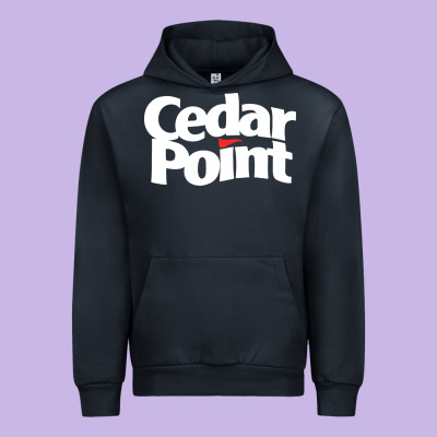 Cedar Point Urban Hoodie Designed By Artisfamous