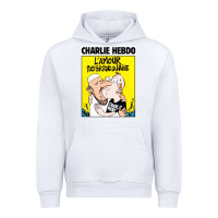 White charlie hebdo Urban Hoodie - artisFamous