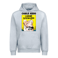 Heather Grey charlie hebdo Urban Hoodie - artisFamous