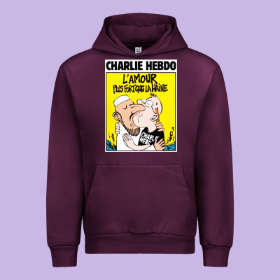 Charlie Hebdo Urban Hoodie Designed By Artisfamous