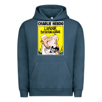 Pigment Midnight Navy charlie hebdo Urban Hoodie - artisFamous