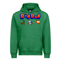 Emerald dig dug Urban Hoodie - artisFamous