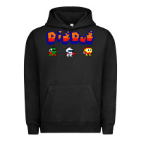 Pigment Black dig dug Urban Hoodie - artisFamous