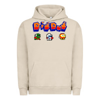 Pigment French Oak dig dug Urban Hoodie - artisFamous