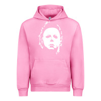 Fuchsia Pink halloween horror myers Urban Hoodie - artisFamous