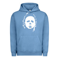 Pigment Pebble Blue halloween horror myers Urban Hoodie - artisFamous