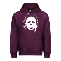 Mauve Wine halloween horror myers Urban Hoodie - artisFamous