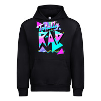 Black 1980's style totally rad 80s casual  v.10.1 tank top Urban Hoodie - artisFamous