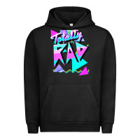 Pigment Black 1980's style totally rad 80s casual  v.10.1 tank top Urban Hoodie - artisFamous