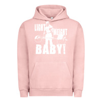 Pigment Salmon American bodybuilder Urban Hoodie - artisFamous