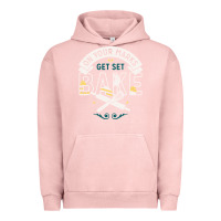 Pigment Salmon on your marks get set bake Urban Hoodie - artisFamous