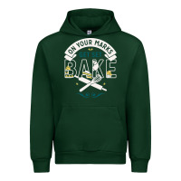 Forest Green on your marks get set bake Urban Hoodie - artisFamous