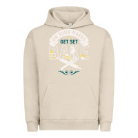Pigment French Oak on your marks get set bake Urban Hoodie - artisFamous