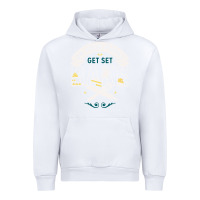 White on your marks get set bake Urban Hoodie - artisFamous