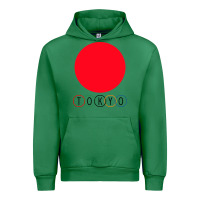 Emerald Japan Flag Olympics Urban Hoodie - artisFamous