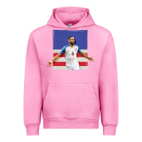 Fuchsia Pink Usmnt Urban Hoodie - artisFamous