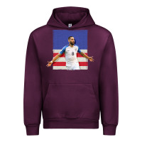 Mauve Wine Usmnt Urban Hoodie - artisFamous