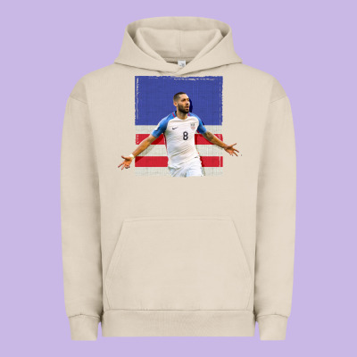 Usmnt Urban Hoodie Designed By Artisfamous