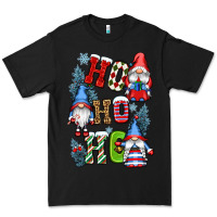 Black ho ho ho gnomes Premium Tee - CowGirlArtShop