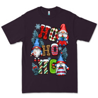 Plum ho ho ho gnomes Premium Tee - CowGirlArtShop